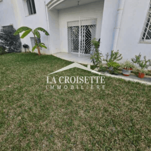 Appartement S+2 avec jardin à La Soukra MAL1344