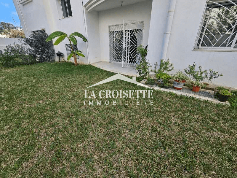 Appartement S+2 avec jardin à La Soukra MAL1344