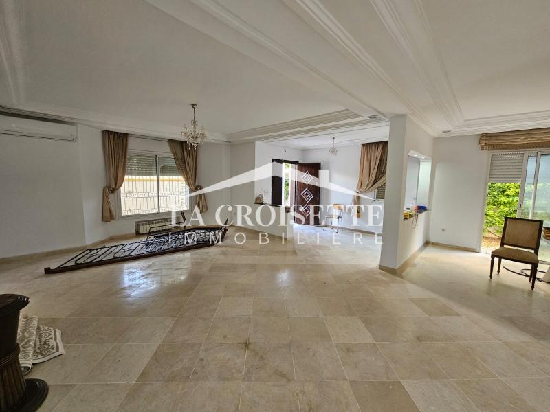 Rez-de-chaussée de villa S+2 avec jardin à Ain Zaghouan Nord MRCL0316