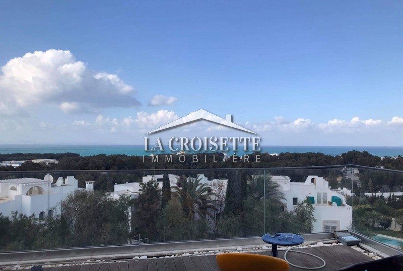 Luxurious Furnished Triplex for Rent in Gammarth