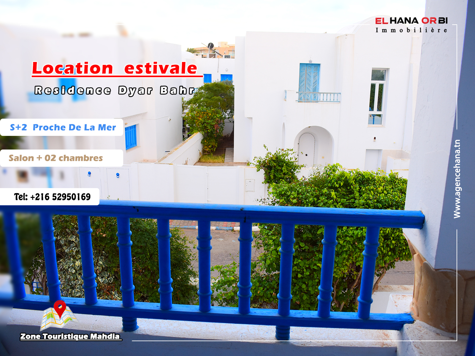 Two S+2 Apartments in Dyar El Bahr - Mahdia
