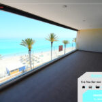 Appartement S+4 Pied dans L’eau et vue sur mer à corniche