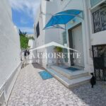 Rez-de-chaussée de villa S+3 meublé à La Marsa ZRCL0318