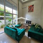 Duplex meublé S+3 avec jardin à La Marsa MDL0188
