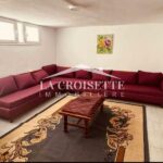 Rez-de-chaussée de villa S+2 meublé à La Marsa MRCL0322