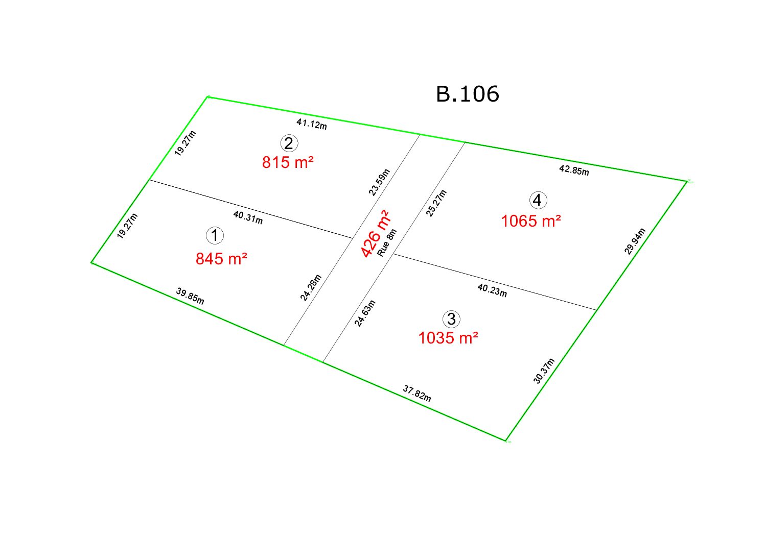 Opportunité d’Investissement Flexible : Terrain à La Soukra – Vente en Totalité ou par Lots