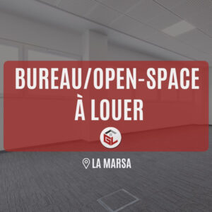 Bureau / open space à la Marsa Sidi Abdelaziz