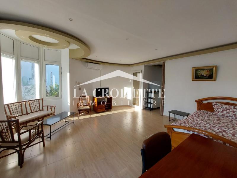 Rez-de-chaussée de villa S0 meublé à La Marsa ZRCL0327