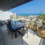 Appartement S2 meublé vue sur mer à La Marsa ZAL1803