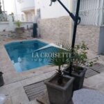 Duplex meublé S3 avec piscine à La Marsa MDL0184