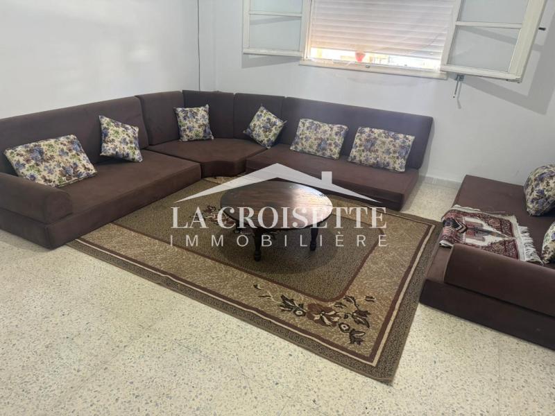 Appartement S3 meublé à Ain Zaghouan Nord ZEL0557