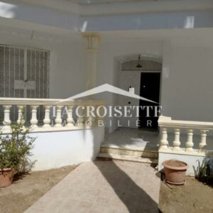 Rez-de-chaussée de villa S4 avec jardin à Ain Zaghouan Sud MAL1816
