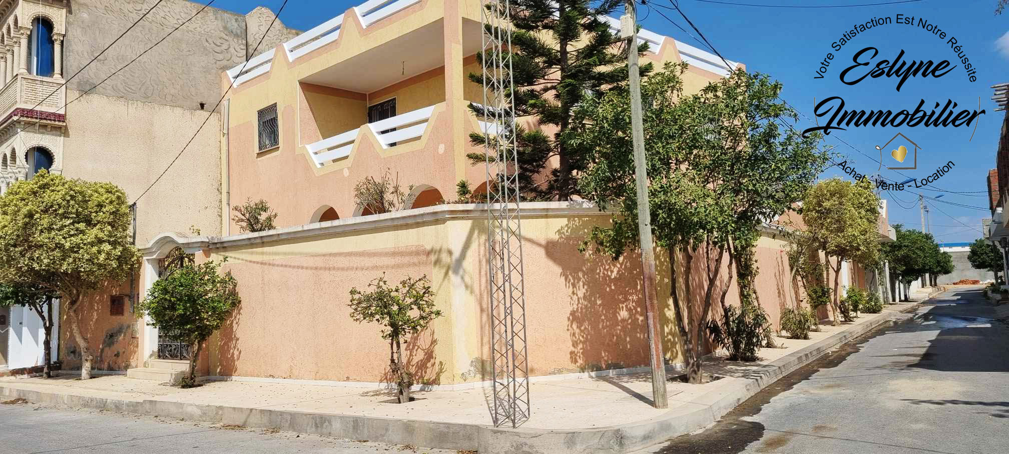 Jolie villa Indépendante sur 2 voies à Akouda