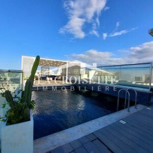 Penthouse S4 avec terrasse et piscine à Gammarth ZPV0002