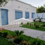 Rez-de-chaussée de villa avec jardin S2 meublé à Carthage MAL1871