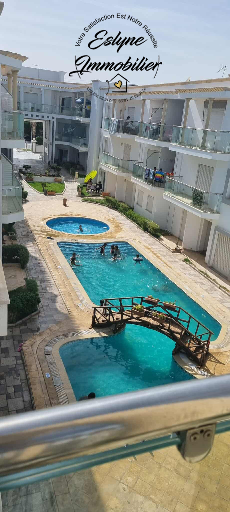 Appartement Meublé à Chatt Meriem pour location courte période ou Année Scolaire