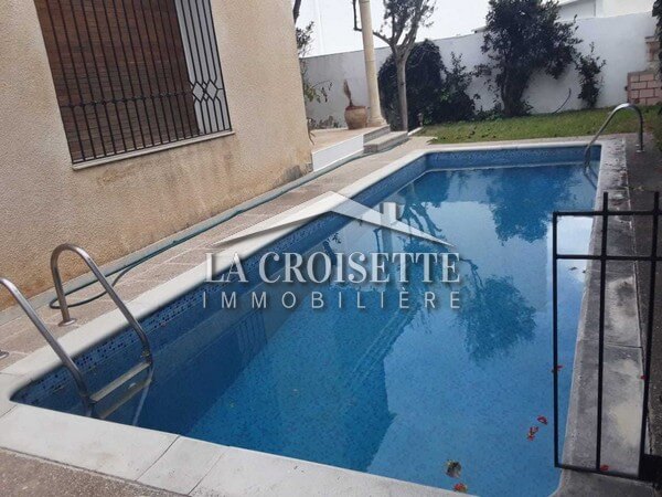 Luxury Furnished Villa S+4 in La Marsa, Tunis: A Haven of Elegance and Comfort