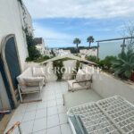 Duplex meublé S2 vue sur mer avec terrasse à Gammarth MVL1751