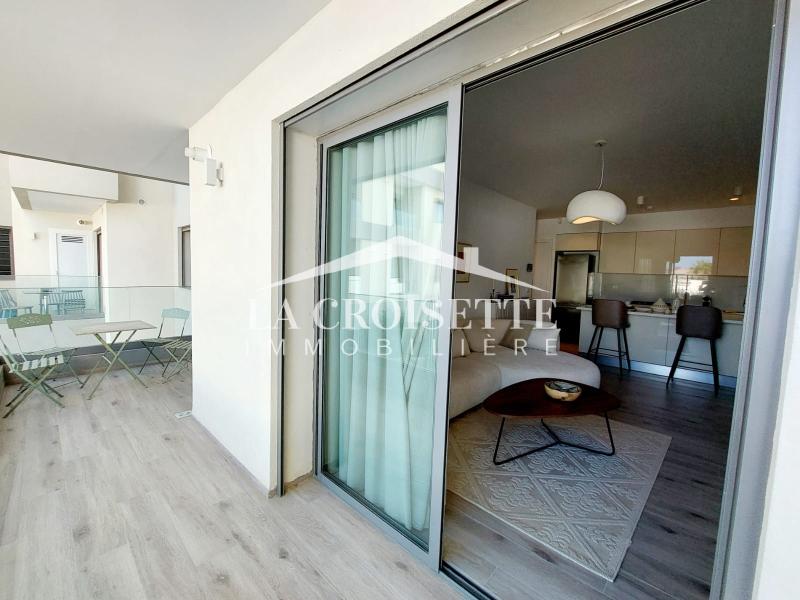 Furnished S1 Apartment with Terrace in La Marsa MAL1971