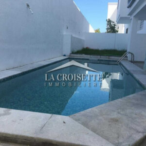 Duplex S4 avec jardin et piscine à La Marsa MDL0008
