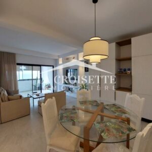 Appartement meublé S2 pieds dans l’eau à La Marsa MAL1985