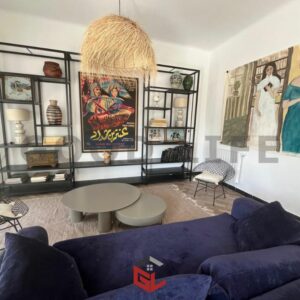 S+3 meublé avec vue sur le parc à place pasteur