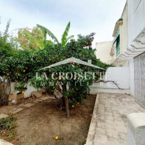 Duplex S+4 avec jardin à la Marsa MDL0561