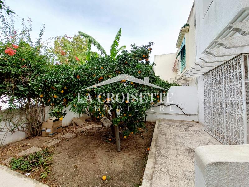 Duplex S+4 avec jardin à la Marsa MDL0561