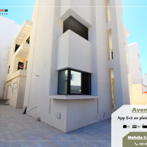 Appartements S+2 en plein centre ville Mahdia