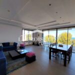 Appartement meublé S3 vue sur mer avec terrasse à La Marsa MAL1980