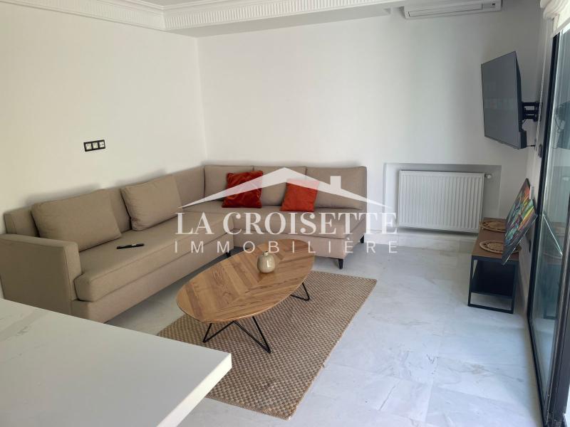 Appartement S1 meublé avec jardin à La Marsa MAL2096