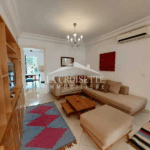 Photo-11 : Appartement meublé S+3 avec jardin à Gammarth ZAL3898