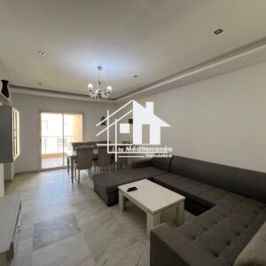 Appartement S+2 richement meublé à Ain Zaghouan Nord