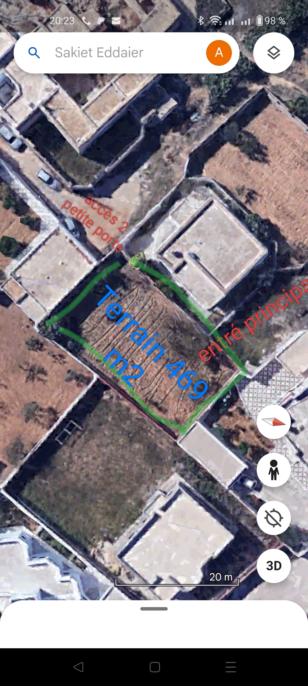 Jolie terrain pour construire une belle maison à Sfax