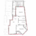 Photo-1 : Appartement S+2, 3éme étage à Sahloul 3