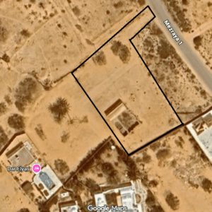 Terrain à Mezraya centre – 1512 m² – Permis de bâtir