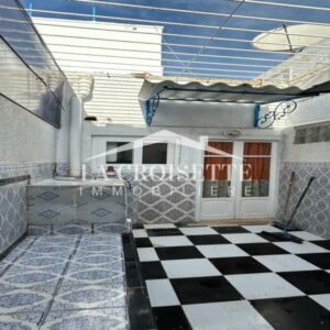 Rez-de-chaussée de villa meublé s2 avec terrasse à Sidi Bou Saïd MRCL0342