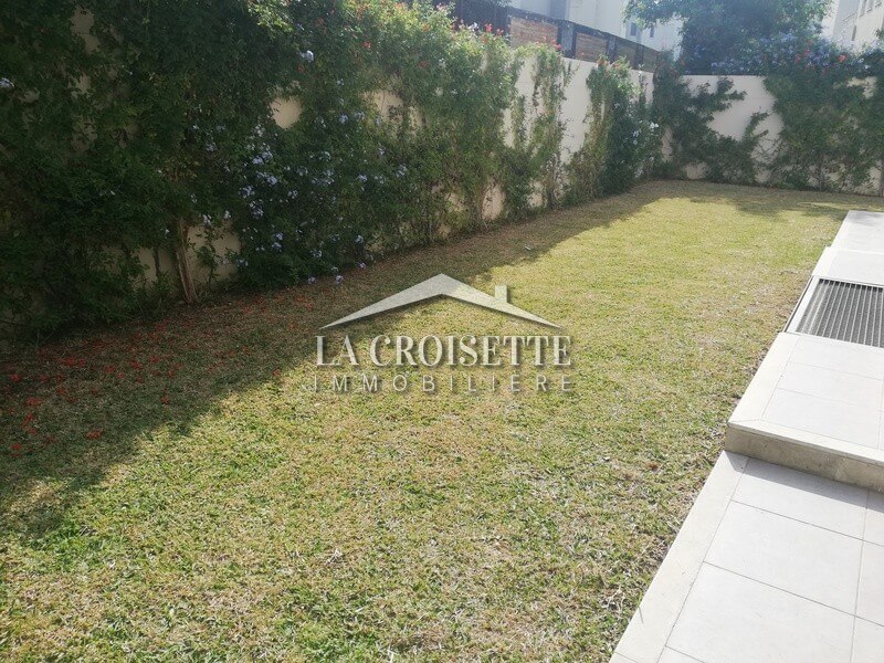 Appartement S2 avec jardin à La Soukra MAL1312