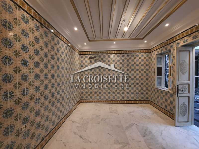 Villa meublée S4 avec piscine à Gammarth MVL0514
