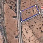 Photo-1 : Terrain destiné à l’habitation sur la route Menzel Chaker