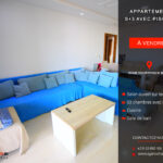 Appartement S+3 avec piscine en plein zone touristique Mahdia