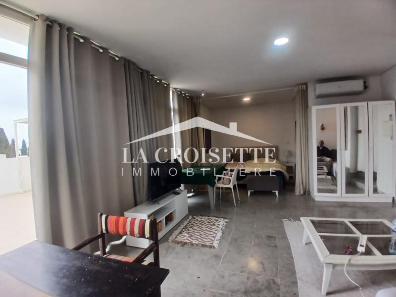 Appartement S0 avec terrasse à La Marsa MAL2134