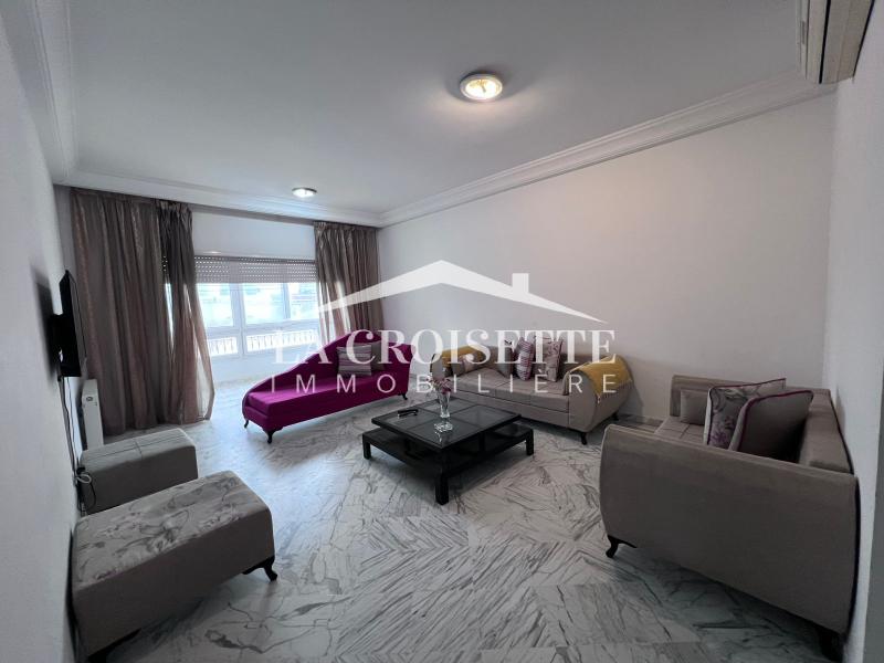Appartement S2 meublé à La Marsa ZAL2042