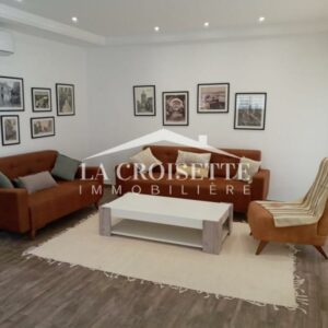 Rez-de-chaussée meublé S2 avec jardin à La Marsa MAL2961