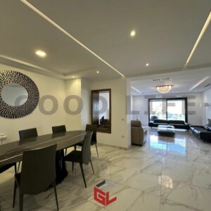 S+3 Meublé Avec Vue Mer à La Marsa