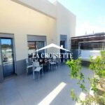 Penthouse meublé S3 avec terrasse à Gammarth MAL1176