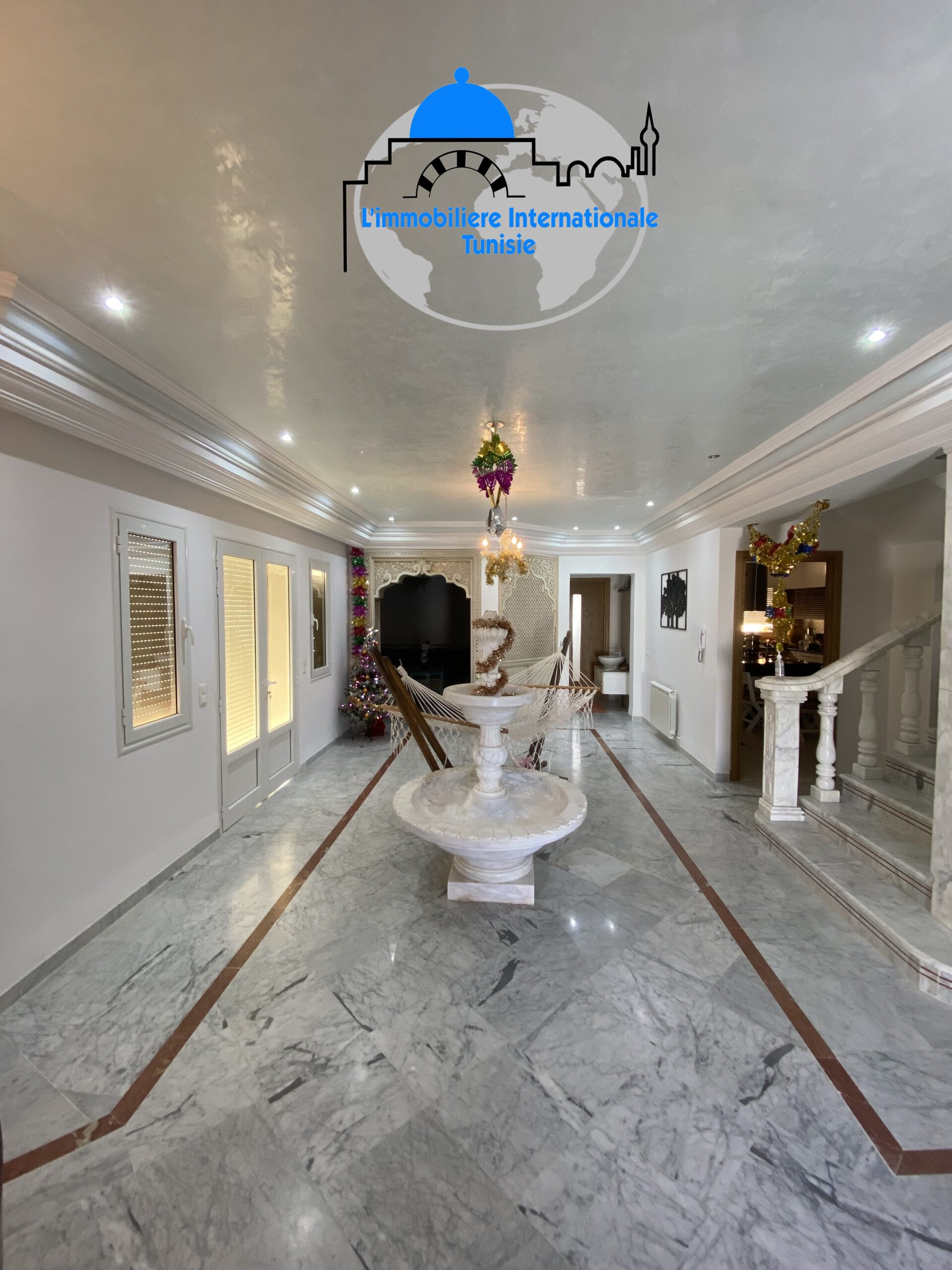 Magnifique villa de style américain sans meubles à Kantaoui
