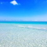 Terrian pieds dans l&rsquo;eau