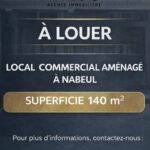 Local Commercial Centre-ville Nabeul