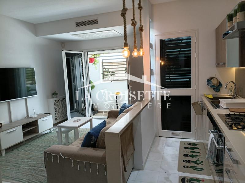 Appartement S1 meublé à Gammarth MAL1740